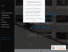 Tablet Screenshot of hirsch.de