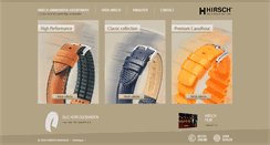 Desktop Screenshot of hirsch.nl